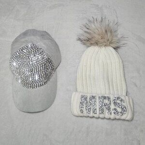 Two Rhinestones Hats